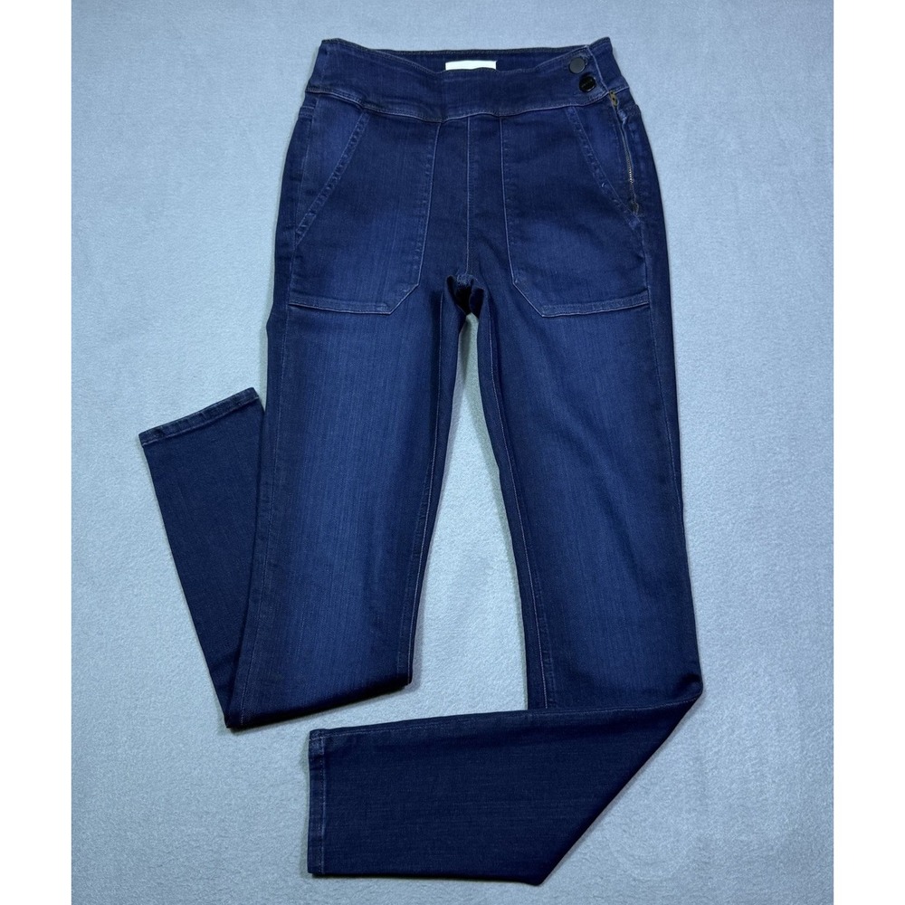 Frame Jeans Womens 25x29 Paton Dark Wash Skinny Highrise Utility Stretch USA